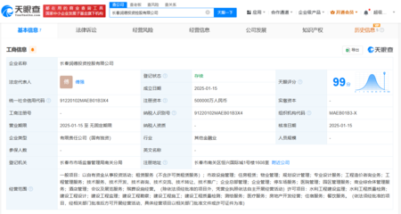 长春国资50亿成立润德投资控股公司